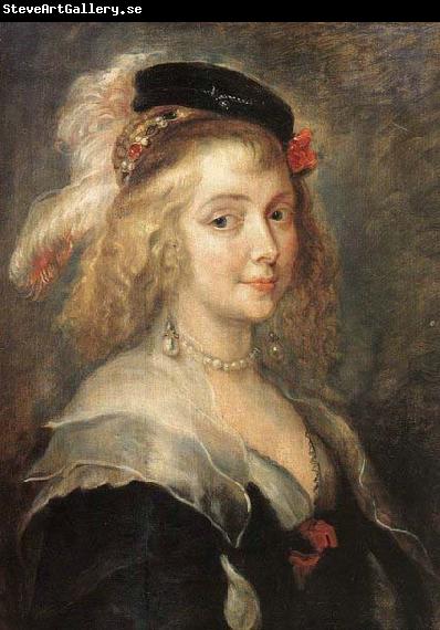 RUBENS, Pieter Pauwel Portrait of Helena Fourment